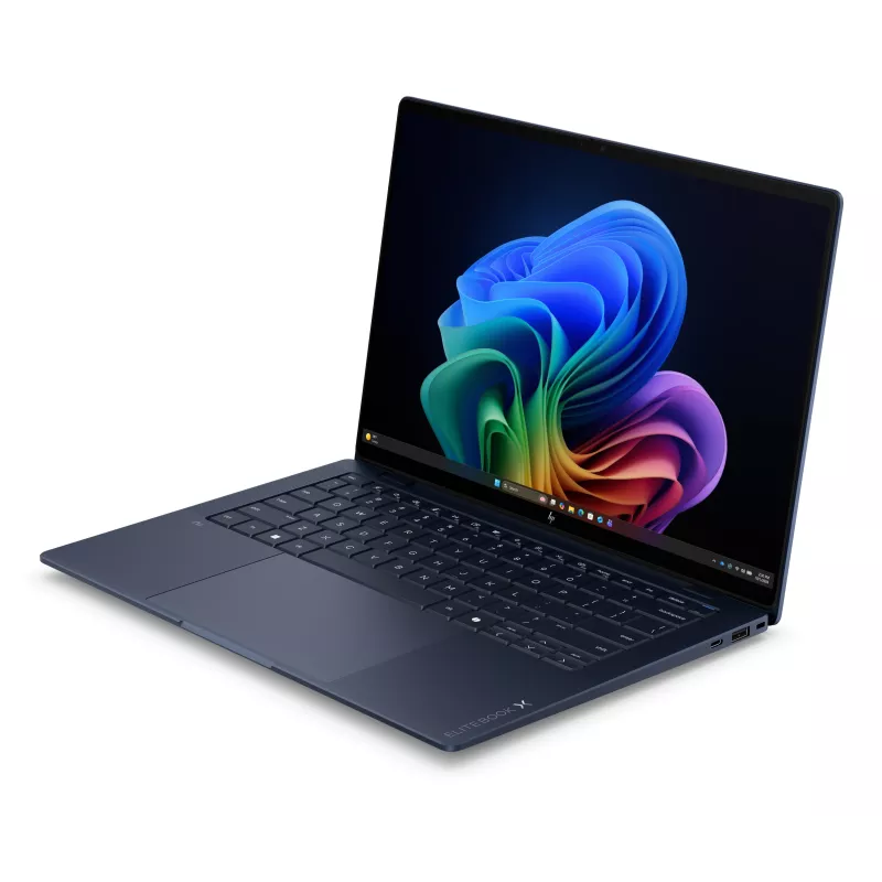 HP EliteBook X G2i 14 - Ultra 5-325, 32GB, 512GB SSD, 14 WUXGA 500-nit Touch AG, 5MP IR kamera, 4G/5G modemas, FPR, šiaurietiška apšviesta klaviatūra, 56Wh, Atmospheric Blue, Win 11 Pro, 3 metai