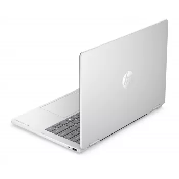 HP OmniBook 5 Flip NG AI 14-km0001nnx - Ultra 7 355, 32GB LPDDR5X 7467 on-board, 512GB, Touch/14.0 2K (1920x1200) OLED, Glacier Silver DF+ AI logotipas - 5MP IR TNR, be 65W AC adapterio, Win 11 Home, 1 metai