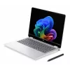 HP OmniBook 5 Flip NG AI 14-km0001nnx - Ultra 7 355, 32GB LPDDR5X 7467 on-board, 512GB, Touch/14.0 2K (1920x1200) OLED, Glacier Silver DF+ AI logotipas - 5MP IR TNR, be 65W AC adapterio, Win 11 Home, 1 metai