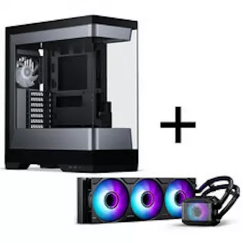 PHANTEKS S2 PC korpusas, įsk. 4x 120mm ventiliatorius, Glacier One 360M25 Gen2 DRGB AiO vandens aušinimas
