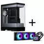 PHANTEKS S2 PC korpusas, įsk. 4x 120mm ventiliatorius, Glacier One 360M25 Gen2 DRGB AiO vandens aušinimas