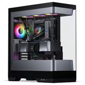 PHANTEKS S2 PC korpusas, įsk. 4x 120mm ventiliatorius, Glacier One 360M25 Gen2 DRGB AiO vandens aušinimas