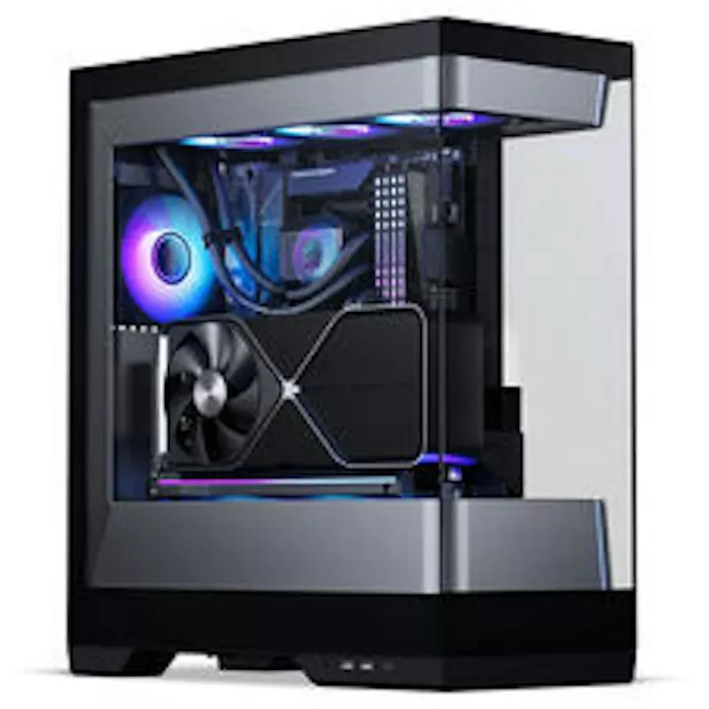 PHANTEKS S2 PC korpusas, įsk. 4x 120mm ventiliatorius, Glacier One 360M25 Gen2 DRGB AiO vandens aušinimas