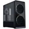 Lian Li LANCOOL 217 INF PC korpuso rinkinys + HydroShift II LCD-S 360TL AIO + 3x UNI FAN SL-INF 120 Reverse Blade ventiliatoriai - juoda