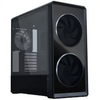 Lian Li LANCOOL 217 INF PC korpuso rinkinys + HydroShift II LCD-S 360TL AIO + 3x UNI FAN SL-INF 120 Reverse Blade ventiliatoriai - juoda