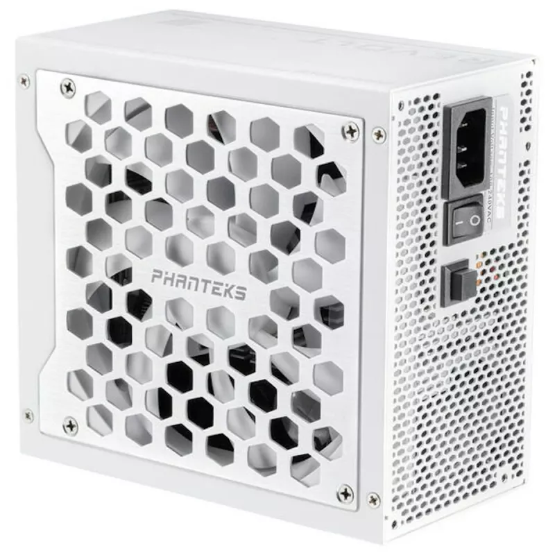 Phanteks Revolt 1200W Platinum Bundle, maitinimo blokas su kabelių rinkiniu - balta