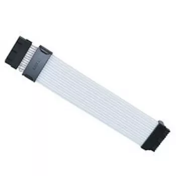 Lian Li Visual Upgrade Kit Strimer Wireless 24 kontaktų RGB pagrindinės plokštės kabelis, valdiklis + 12V-2x6 GPU kabelis Wide ir 8.8 universalus ekranas - baltas