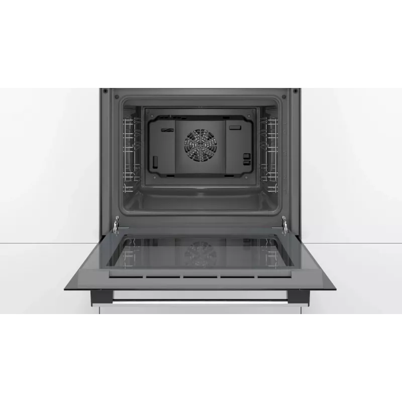BOSCH Orkaitė HBF010BR3S, plotis 60 cm, energijos klasė A, nerūdijantis plienas