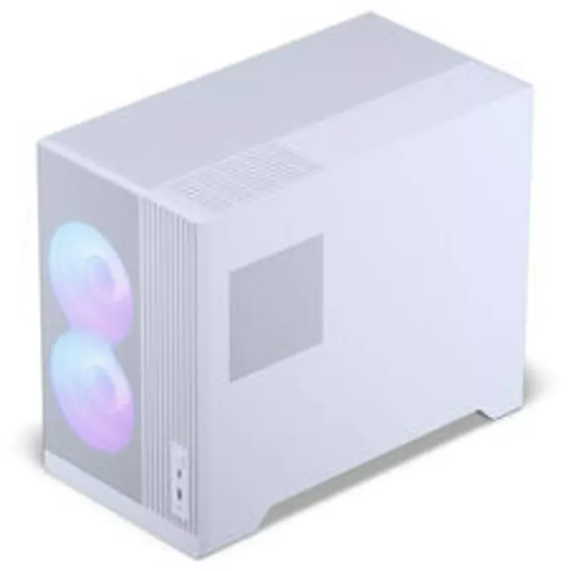 Phanteks XT M3 PC korpusas, mini korpusas + D30 PWM Regular Airflow D-RGB ventiliatoriai, 3 vnt., baltas