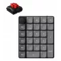 KEYCHRON K0 Max - Milk POM Red - belaidė skaičių klaviatūra