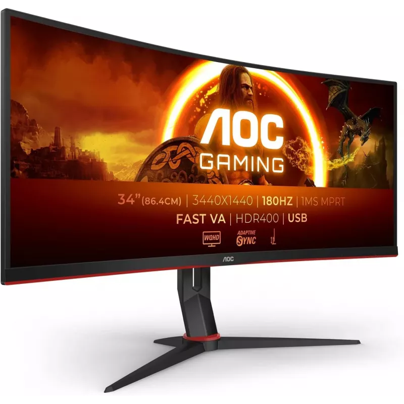 Monitorius AOC CU34G2XP