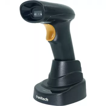 Unitech MS822B 2D SR Imager 2.4G belaidis Bluetooth su integruota laikymo stotele ir Dongle - brūkšninių kodų skaitytuvas - Skaitytuvas
