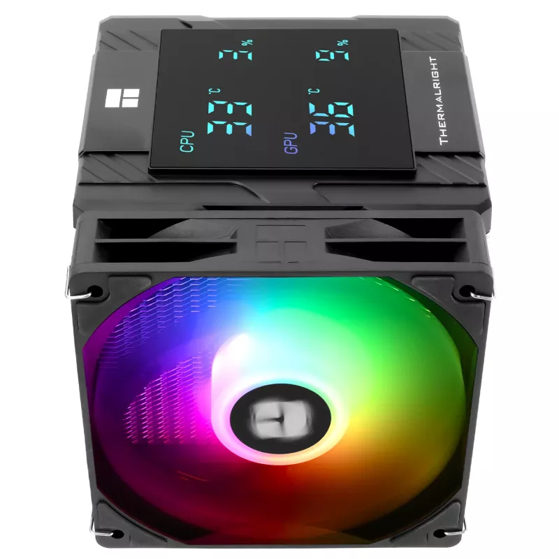 THERMALRIGHT Peerless Assassin 120 Digital Black ARGB procesoriaus aušintuvas