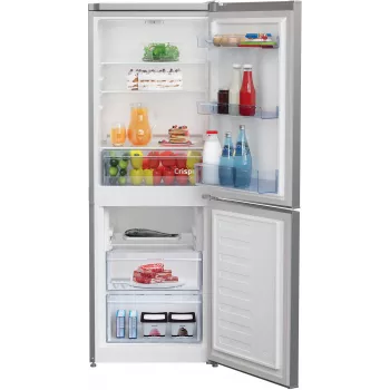 BEKO šaldytuvas RCSA240K40SN, energijos klasė E, aukštis 153cm, Inox