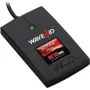 RF IDeas WAVE ID Plus Keystroke RA FactoryTalk V2 juodos spalvos paviršinio montavimo skaitytuvas