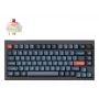 Keychron V1 Max RGB - US išdėstymas - karštai keičiama Gateron Jupiter Red belaidė klaviatūra
