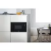 WHIRLPOOL įmontuojama mikrobangų krosnelė WMF200G NB, 20L, juoda