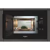 WHIRLPOOL įmontuojama mikrobangų krosnelė WMF200G NB, 20L, juoda
