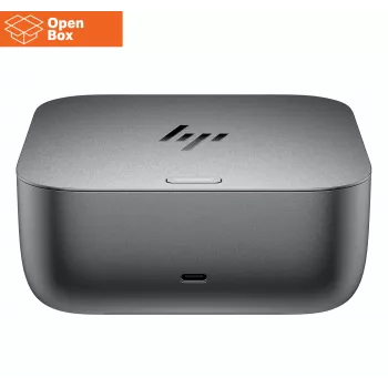 HP Thunderbolt 4 Ultra Dock - OPENBOX - G6 280W su kombinuotu kabeliu - 5x USB-A, 2x USB-C, 1x USB-C Thunderbolt 4, 2x DisplayPort, 1x HDMI, 1x RJ-45, Meteor sidabrinis, 3 metai