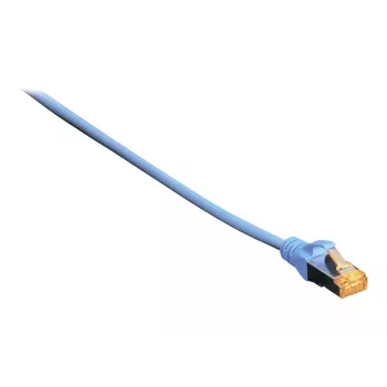 DIGITUS komutacinis kabelis - CAT6a - S/FTP - Snagless - Cu - 1 m - mėlynas