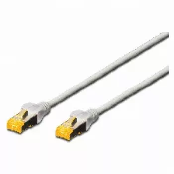 DIGITUS CAT6A S/FTP komutacinis kabelis, 10 m, pilkas