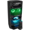 2.0 nešiojamas garsiakalbis SVEN PS-670, juodas, galia 2x32,5W (RMS), TWS, Bluetooth, FM, USB, microSD, LED ekranas, nuotolinio valdymo pultas, ličio baterija