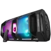 2.0 nešiojamas garsiakalbis SVEN PS-670, juodas, galia 2x32,5W (RMS), TWS, Bluetooth, FM, USB, microSD, LED ekranas, nuotolinio valdymo pultas, ličio baterija