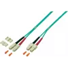 EFB Elektronik O0318.7,5 Duplex SC-SC OM4 šviesolaidinis komutacinis kabelis, 7,5 m, violetinės spalvos