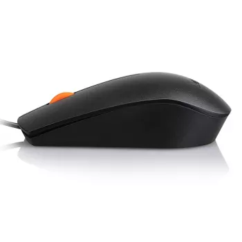 Laidinė USB, abiem rankoms tinkama pelė Lenovo GX30M41577 optinė, USB jungtis, abiem rankoms tinkamas dizainas