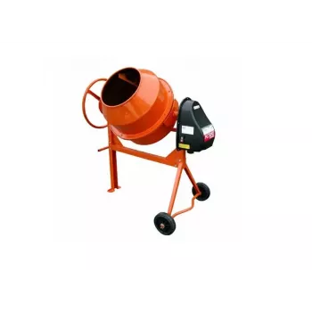 Concrete Mixer MK-165/BK + Wheelbarrow Set 650W 165L