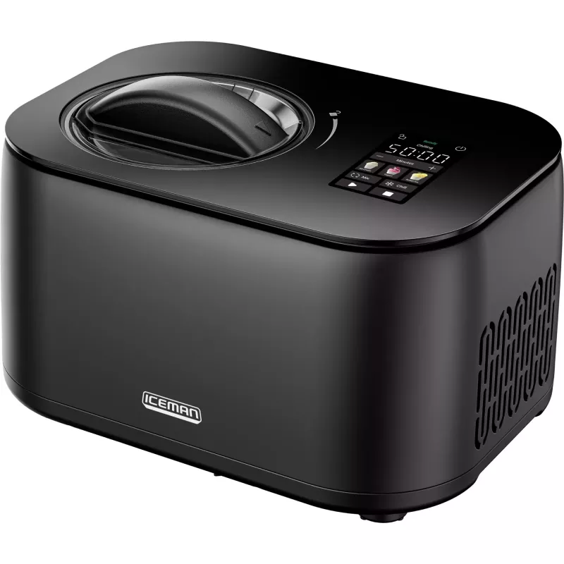 Chefman Iceman TRIO ledų, šaldytų jogurtų ir itališkų ledų gaminimo aparatas (RJ64-10-BLK-EU)