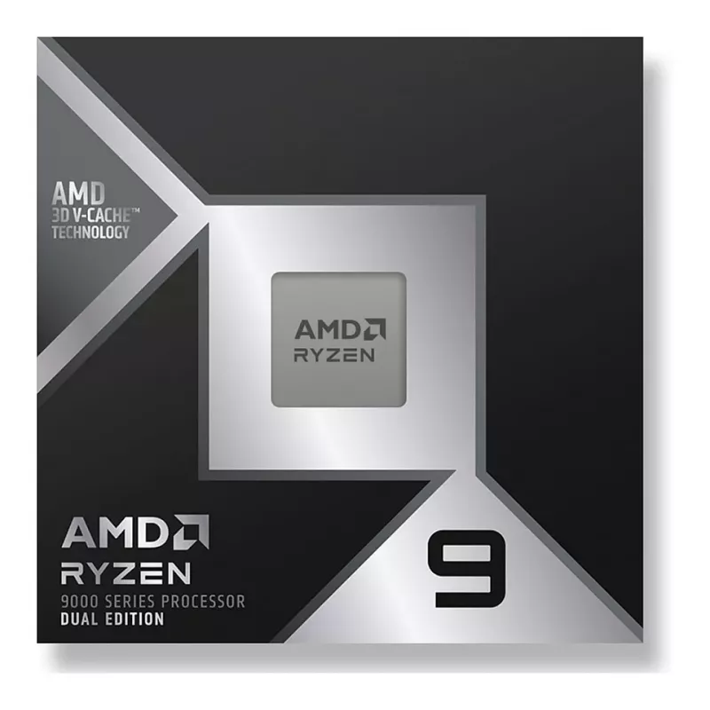 AMD Ryzen 9 9950X3D2 Tray 16 branduolių 32 gijų 5.6GHz 208MB AM5 procesorius su Radeon Graphics