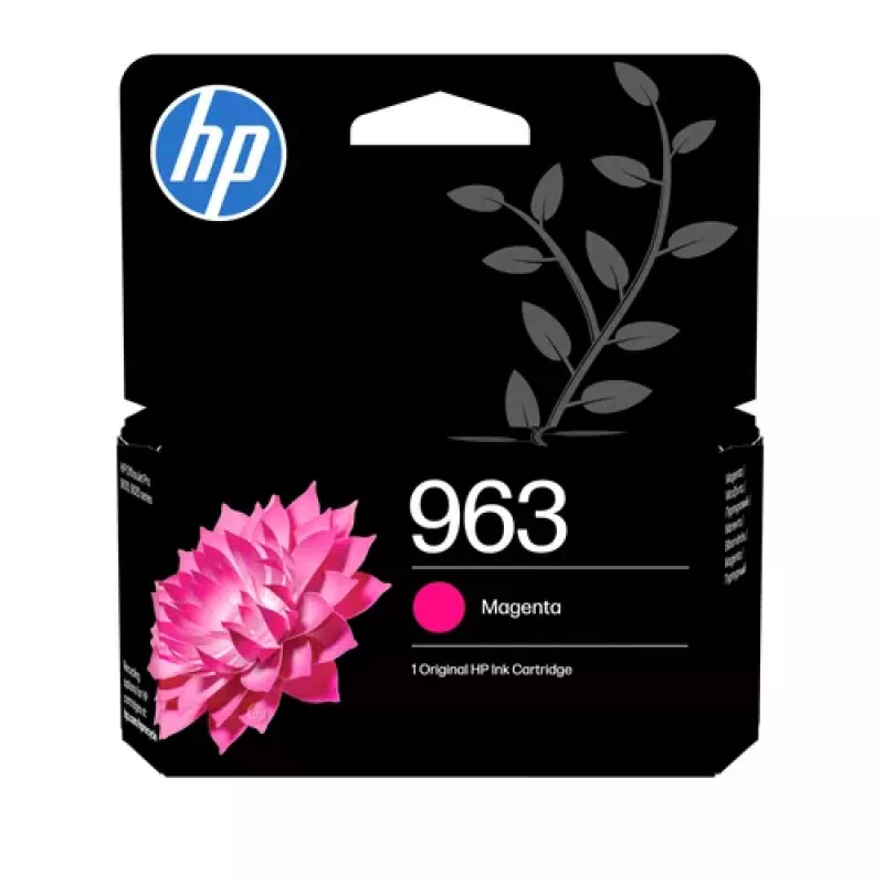 HP 963 Original Ink Cartridge Magenta Standard Yield 9.5 ml