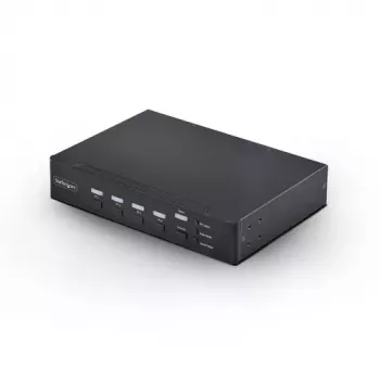 StarTech.com 4 prievadų DVI-I KVM jungiklis su garsu ir USB 2.0 šakotuvu