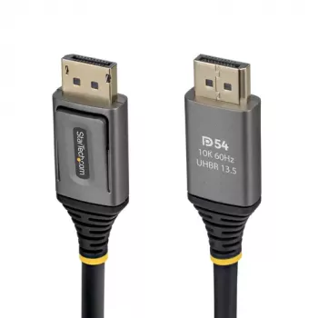 StarTech.com 0.5m DisplayPort 2.1 laidas - DP54 - DisplayPort kištukas į DisplayPort kištuką - Juoda