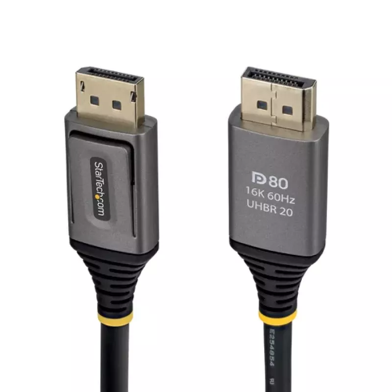 StarTech.com 2m DisplayPort 1.2 laidas - DisplayPort kištukas į DisplayPort kištuką - juoda