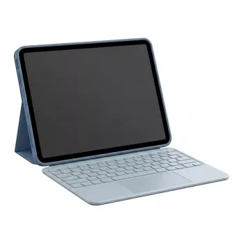 INATECK Keyboard Case, skirta iPad 10, QWERTZ, mėlyna