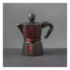 Bialetti Moka Express Sound Stranger Things 3-Cup Stovetop Espresso Maker (150 ml) Black