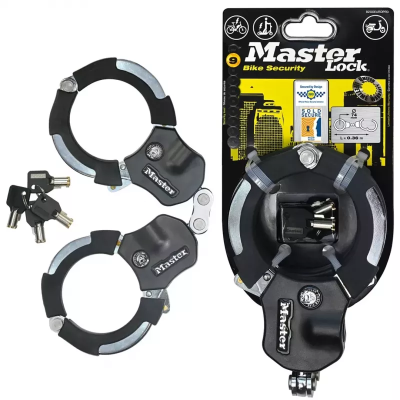 Master Lock Street Cuff Antrankinė Spyna - 8200EURDPRO