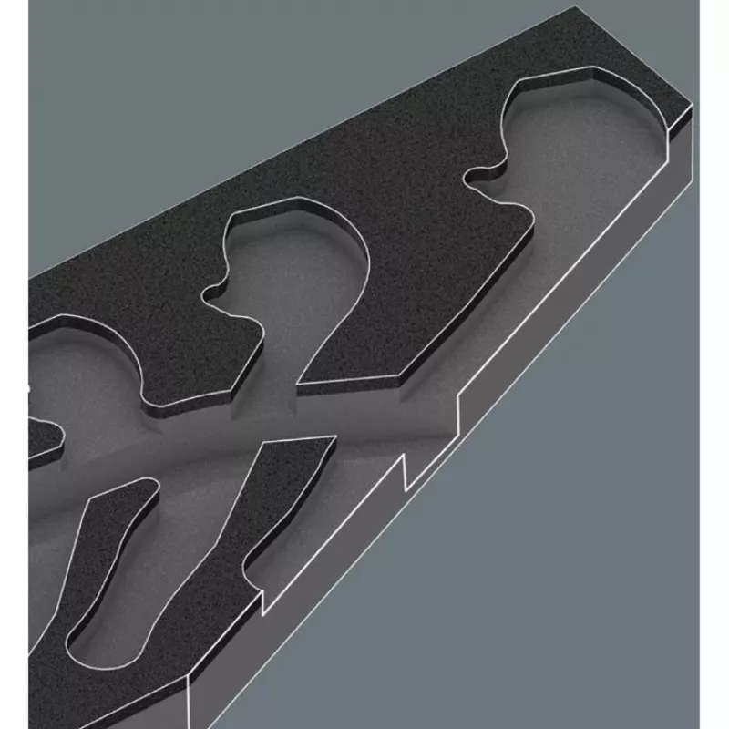 Wera Joker 05150122001 Self-Setting Open-End Wrench Set 5-Piece 7-24 mm