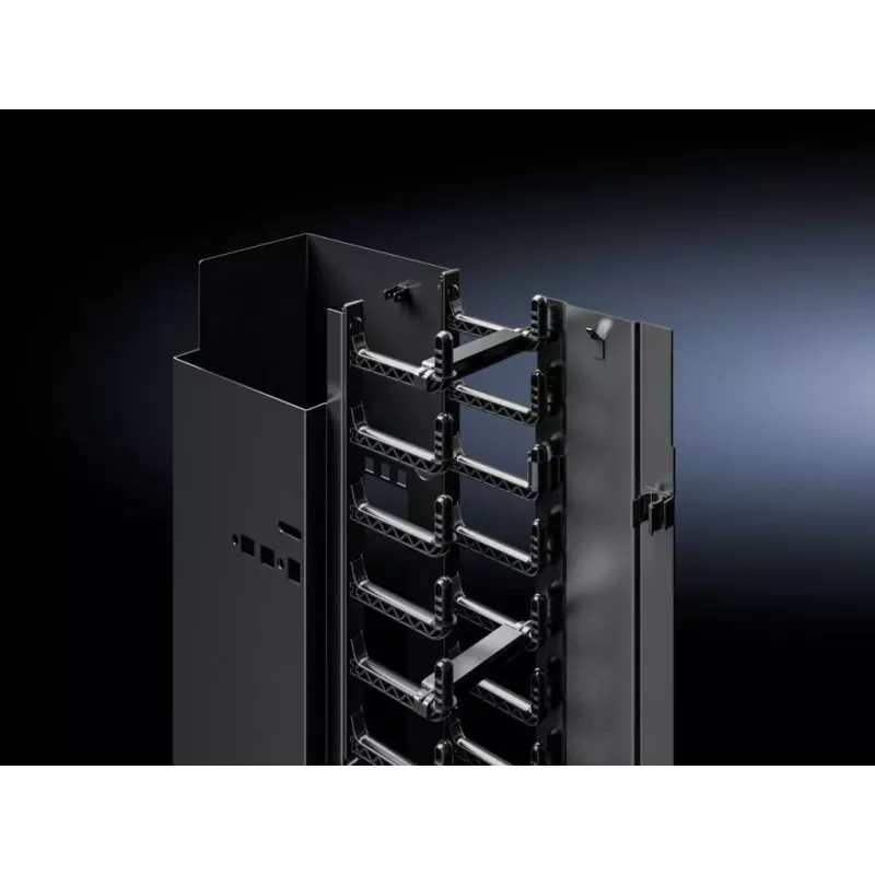 Rittal kabelių kanalas VX IT vertikalus 47U aukštis 2200 mm RAL 9005