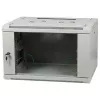 ALLNET 19 inch sieninis korpusas 15U 1 dalies gylis 600mm šviesiai pilkas plokščios pakuotės SMA serija