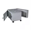 EFB 19 inch sieninis spintos korpusas 12U, pasukamas, 2 dalių, RAL 7035, gylis 500 mm