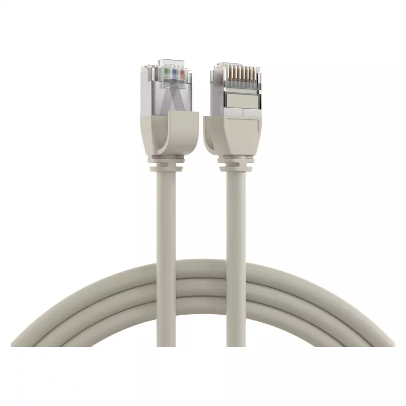 EFB Elektronik RJ45 Patch Cable Cat.6A U/FTP TPE 4mm Ultraflex Grey 1m