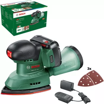 Bosch EasySander 18V-8 belaidis daugiafunkcis šlifuoklio rinkinys 2,0 Ah POWER FOR ALL