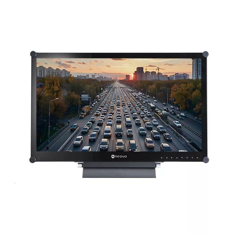 AG NEOVO RX-2402 24 inch (61cm) Full HD LCD Monitor - 24/7 - 1920x1080 - HDMI - DVI-D - VGA - DisplayPort - FBAS - Juoda