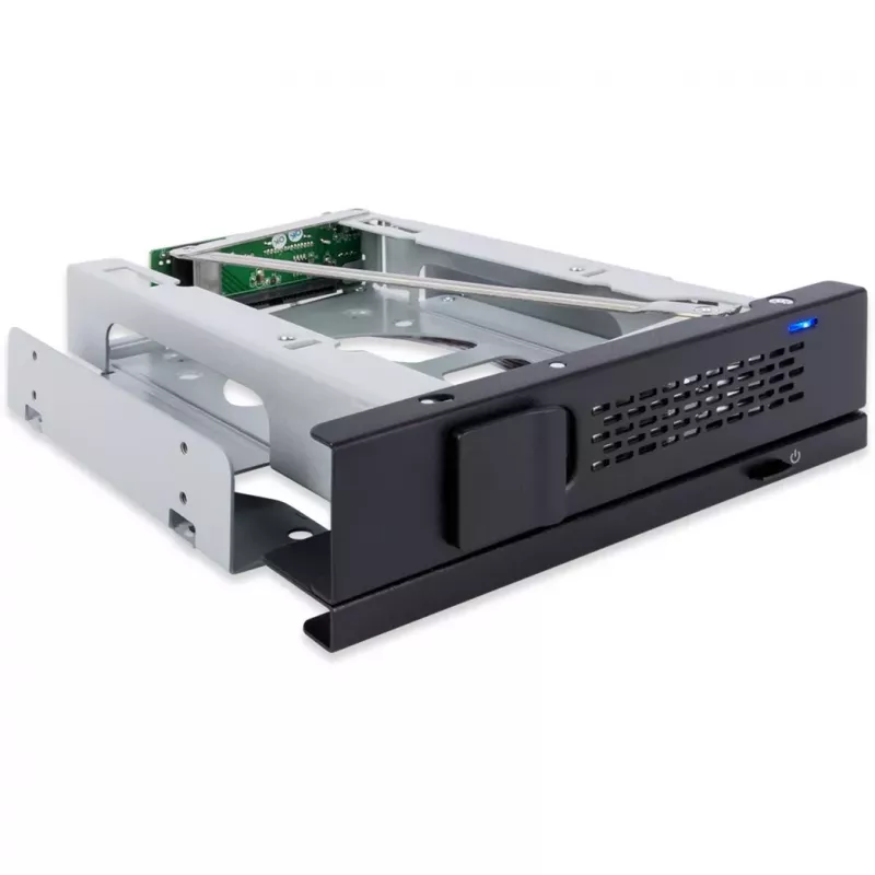 ICY DOCK TurboSwap MB171SP-1B Tray-less 3.5 inch SATA HDD/SSD Mobile Rack for 5.25 inch Bay