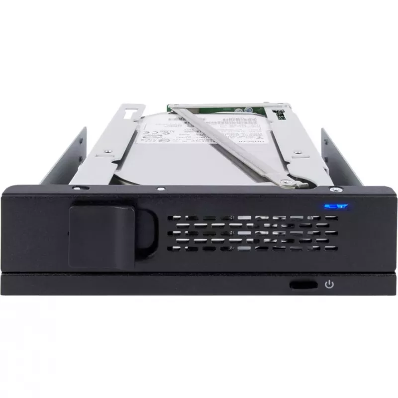 ICY DOCK TurboSwap MB171SP-1B Tray-less 3.5 inch SATA HDD/SSD Mobile Rack for 5.25 inch Bay