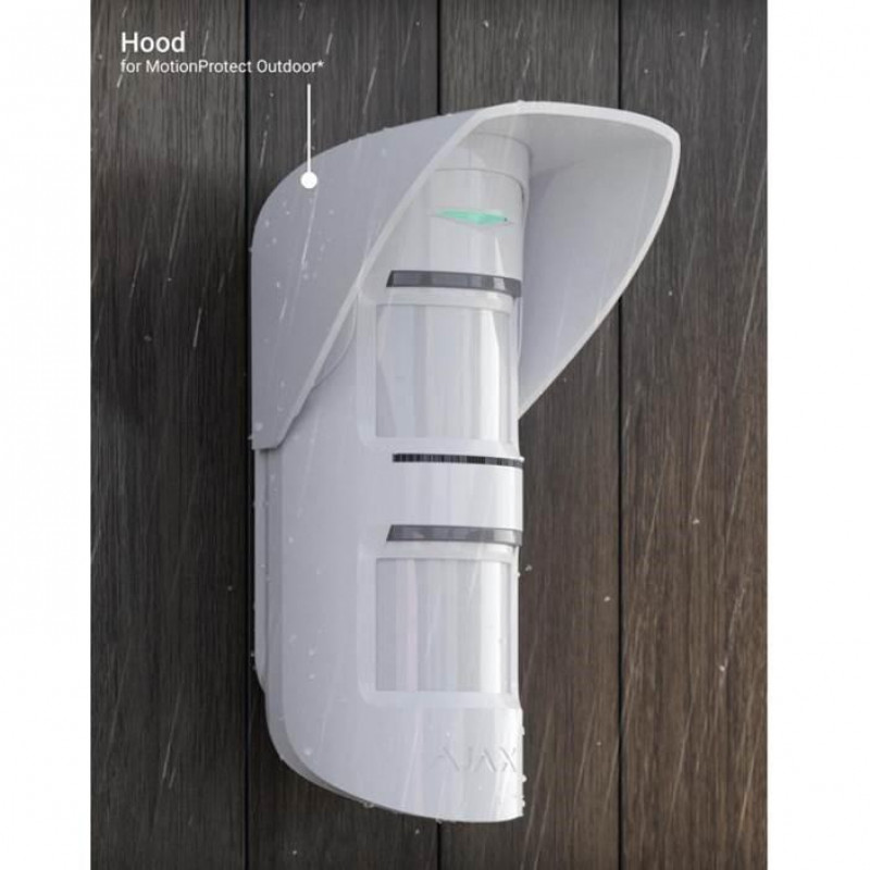 AJAX apsauginis gaubtas MotionProtect Outdoor (baltas)