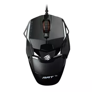 Mad Catz THE AUTHENTIC R.A.T. 1+ Gaming Mouse (MR01MCINBL000-0) - Juoda/Raudona